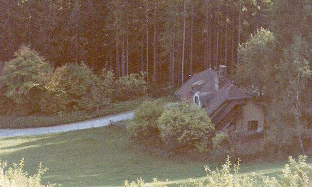 Eine Aufnahme des Hauses aus den frühen 1970er Jahren.