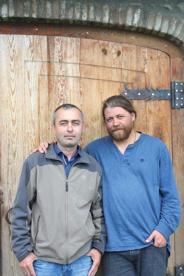 John Wurdemann (r.) und Gela Patalishvili stecken hinter den Weinen von Pheasant’s Tears.