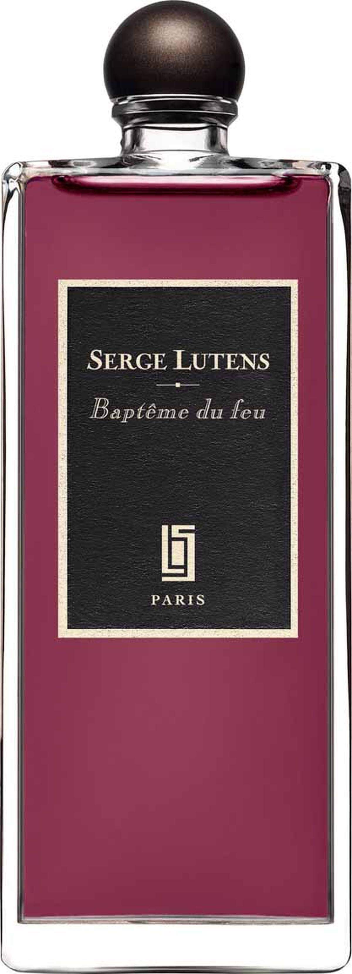 Ein winterlicher Gourmandduft ist "Bapt me du feu" von Serge Lutens 50 ml Eau de Parfum um 102 Euro. 