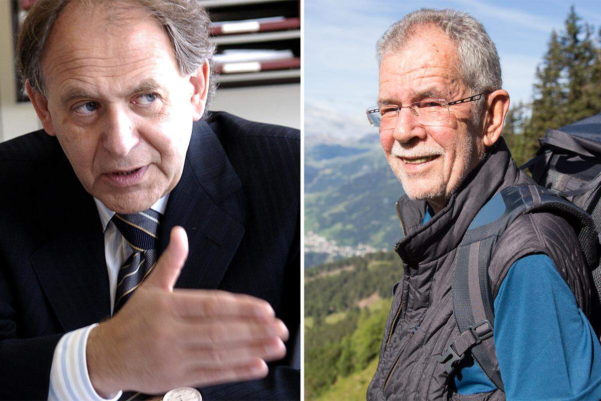 "Er hat wirklich eine herrliche Lunge." Laut Krebsspezialist Christoph Zielinski erfreut sich Präsidentschaftskandidat Alexander Van der Bellen bester Gesundheit.