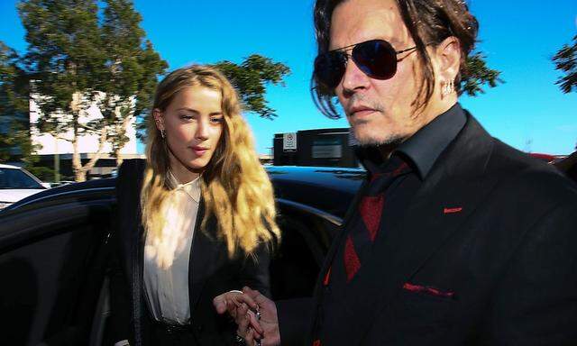 Ein Bild aus besseren zeiten: Amber Heard und Johnny Depp waren nur 15 Monate verheiratet.