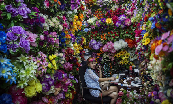 Chinesische Plastikblumen könnten in den USA bald teurer werden. Außer es gibt zuvor den von Trump gewünschten Deal.