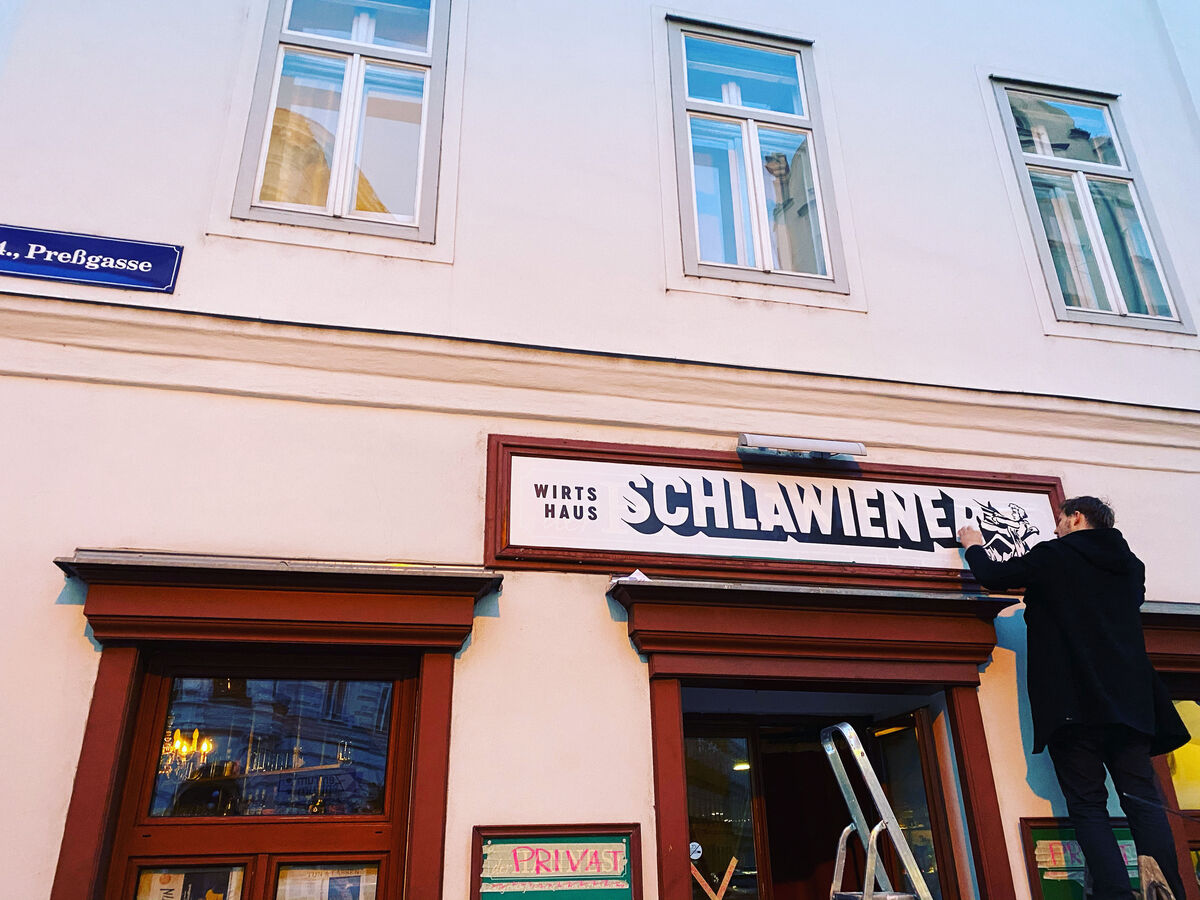 Bodenständig. Das Schlawiener im vierten Wiener Bezirk ist als zeitgemäßes Wirtshaus konzipiert.