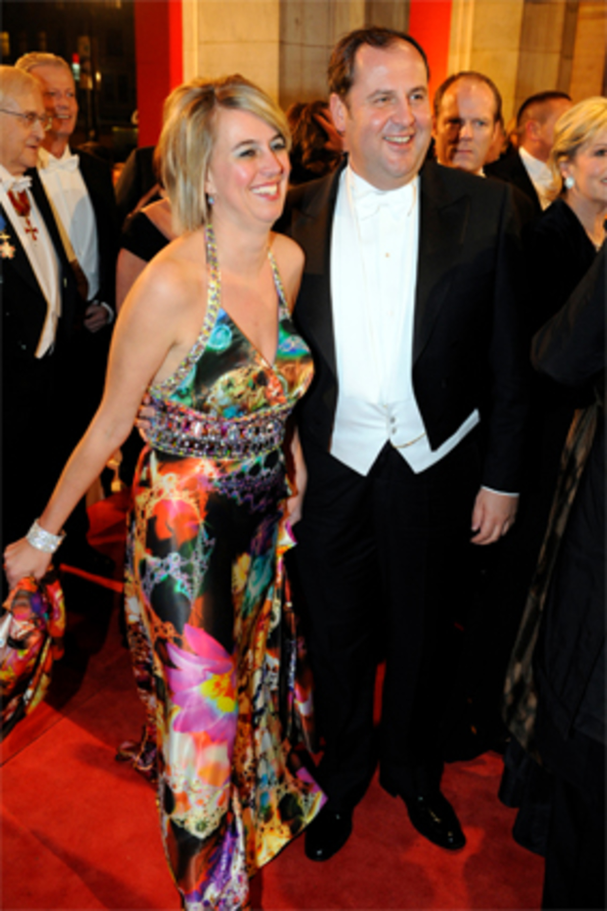 Vizekanzler Josef Pröll und Gattin Gabi waren sichtlich gut gelaunt.