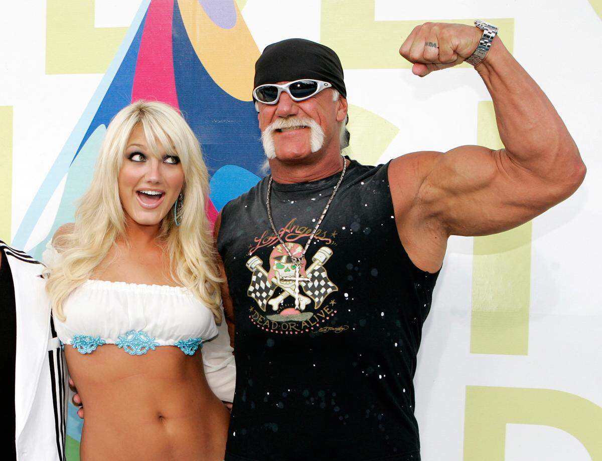 Ein braunes Duo: Hulk und Brooke Hogan haben anscheinend das gleiche Hobby.