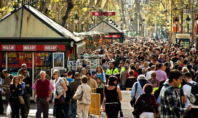 Barcelona Rambla BLWX016306 Copyright xblickwinkel McPhotox ErwinxWodickax