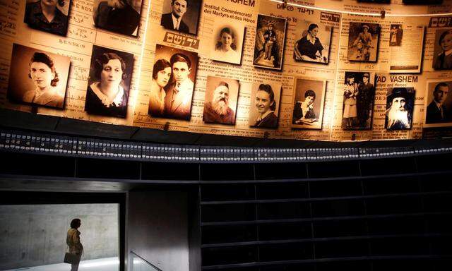 ''Halle der Namen'' in der Gedenkstätte Yad Vashem 