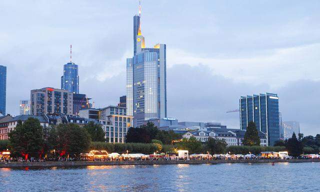 Finanzzentrum Frankfurt. 