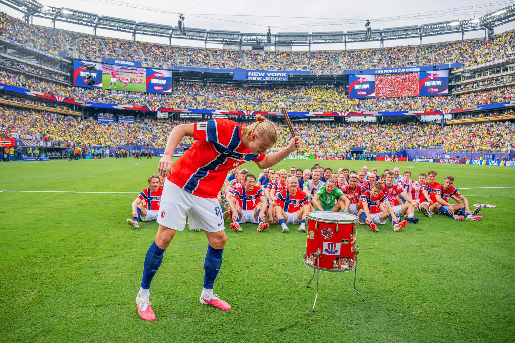 How do the Norwegians do it? Why is penalty-box Viking Haaland laughing, why is the World Cup sensation rowing?