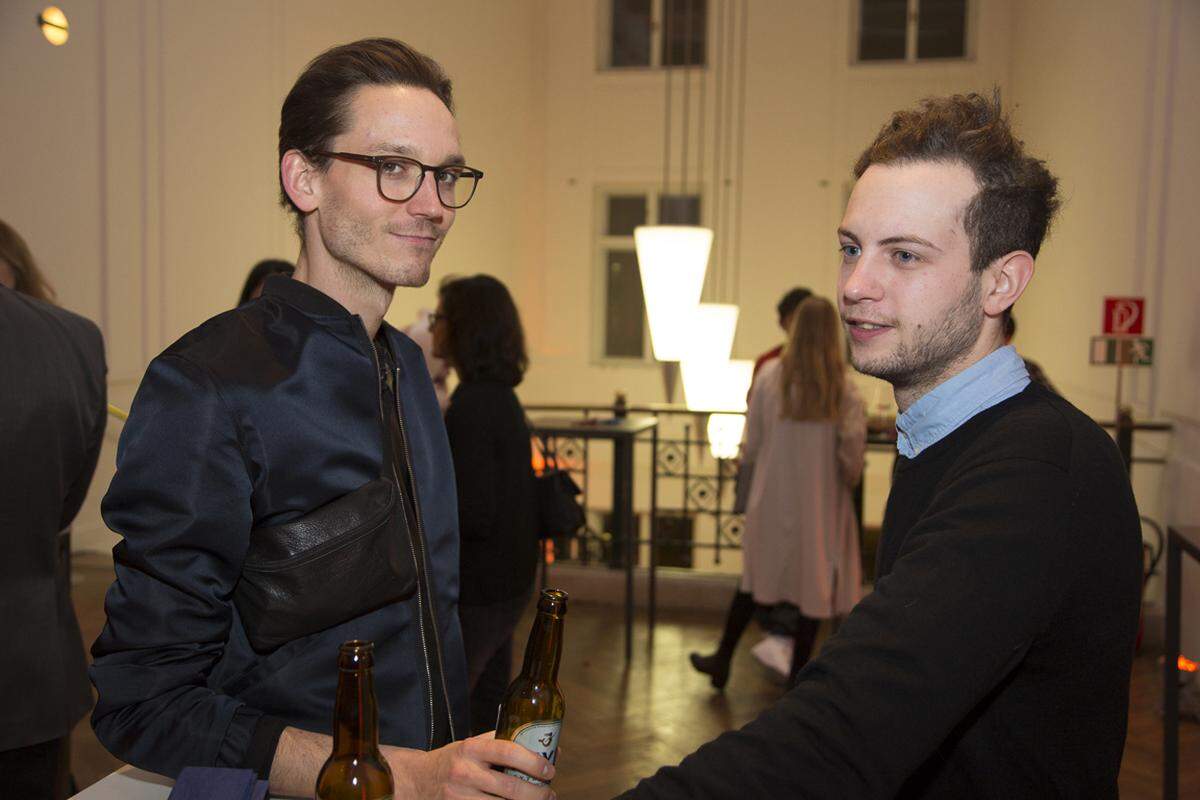 Emild Beindl und Markus Binder, Designer des Modelabels DMMJK.