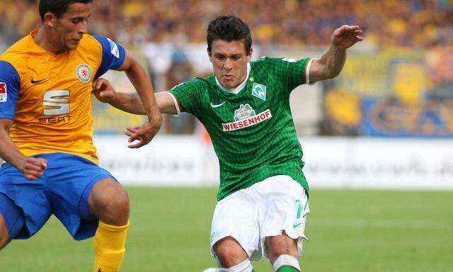 FUSSBALL - DFL, Braunschweig vs Bremen