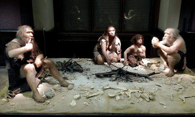 Neandertaler-Familie
