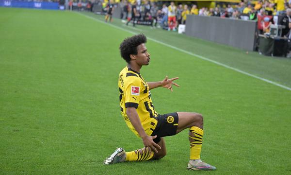 Sport Bilder des Tages 07.05.2023, xbrx, Fussball 1.Bundesliga, Borussia Dortmund - VfL Wolfsburg emspor, v.l. erzielt T