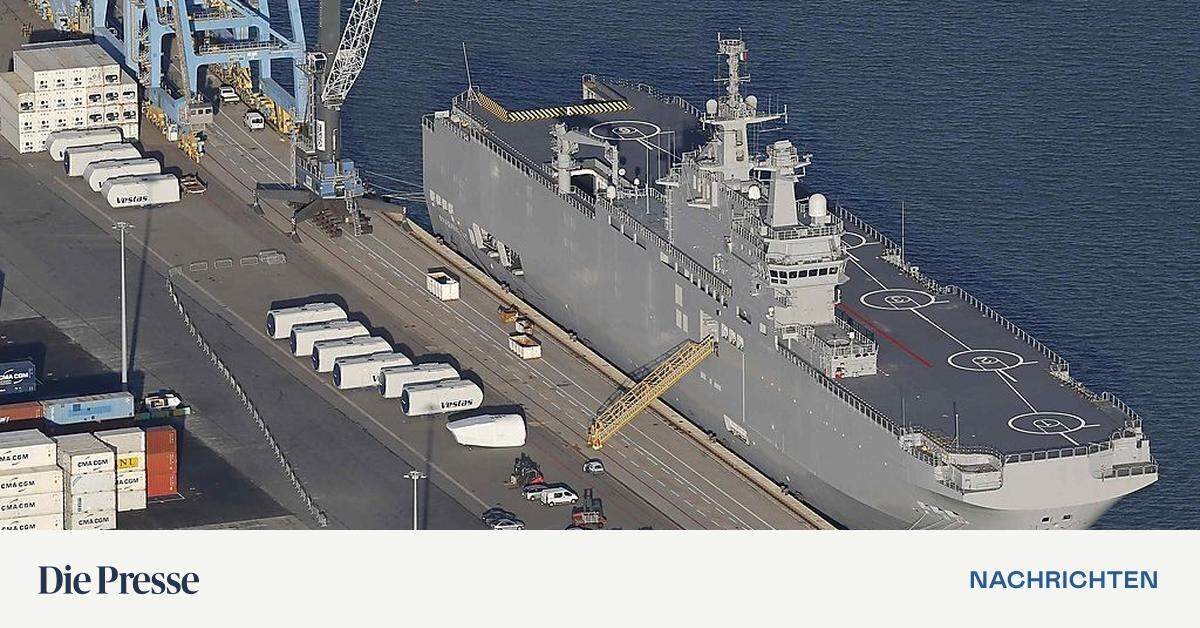 Frankreich Will Mistral-Kriegsschiff Mitte November An Russland ...