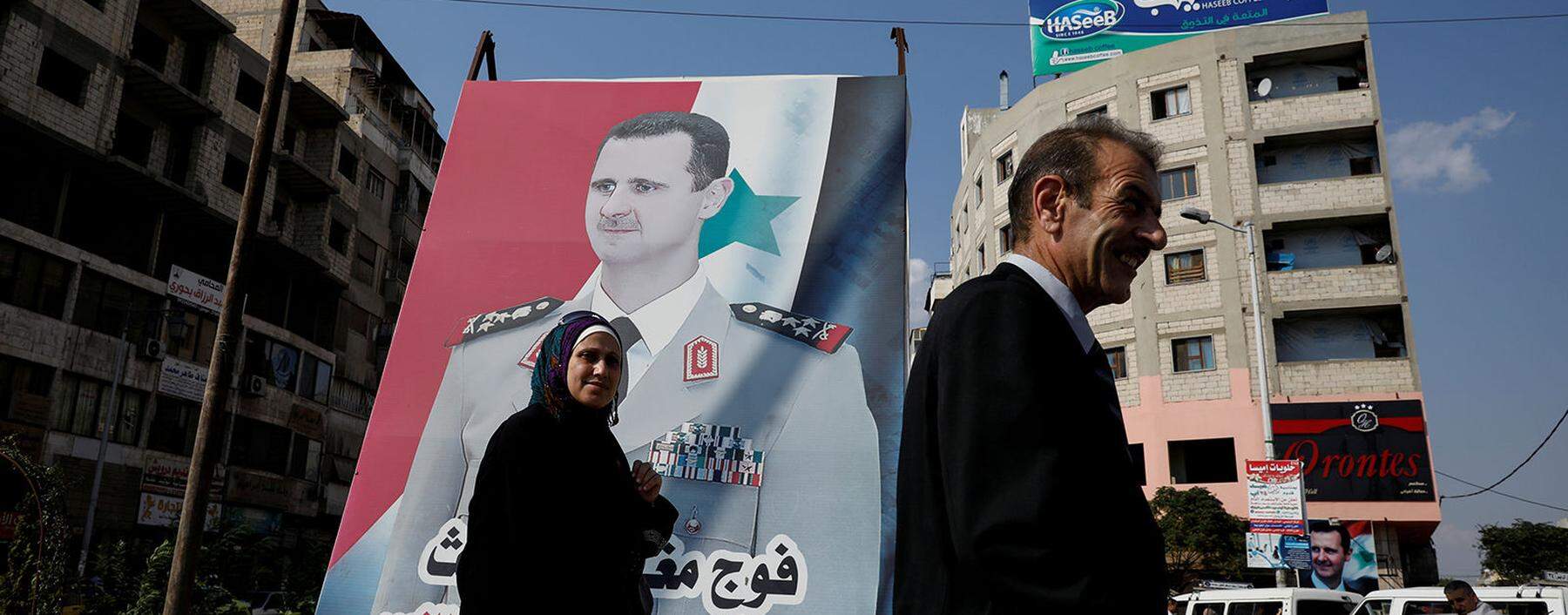 Assad herrscht heute etwa über zwei Drittel der Gesamtfläche Syriens (Archivbild).