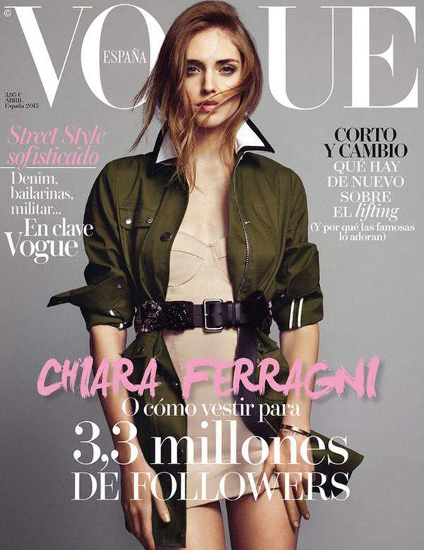 Mit 3,8 Millionen Fans verdient die italienische Bloggerin Chiara Ferragagni über Instagram bestimmt auch nicht schlecht. Sie gilt als eine der erfolgreichsten Bloggerinnen, immerhin ist sie die erste Bloggerin auf dem Cover der "Vogue". 