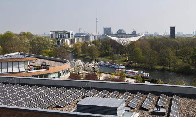 Views Of Solar Installations As Germany Makes Renewable Energy Push