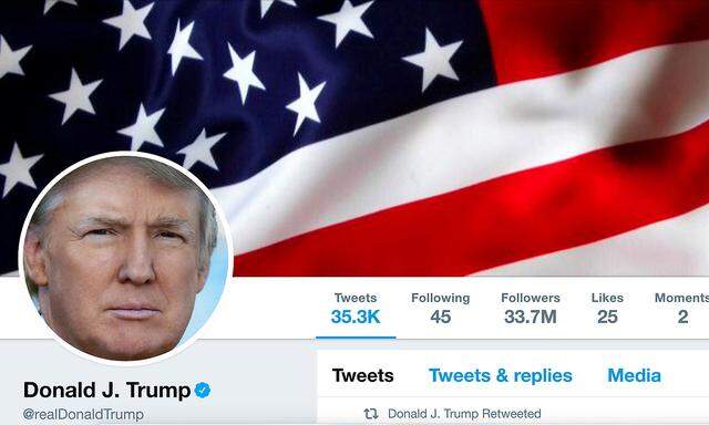 Donald Trumps Twitter-Account war kurzzeitig gesperrt