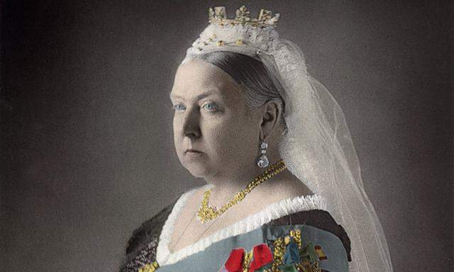 Zum Golden Jubilee trug Queen Victoria ihren Hochzeitsschleier. 