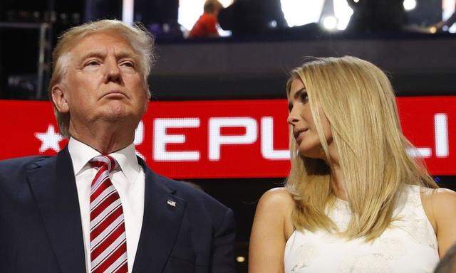 Donald Trump mit seiner Tochter Ivanka