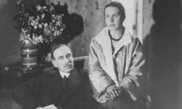 Ökonom John Maynard Keynes und seine Frau, die russische Tänzerin Lydia Lopokowa.