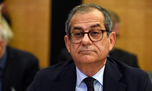 Italiens Finanzminister Giovanni Tria.