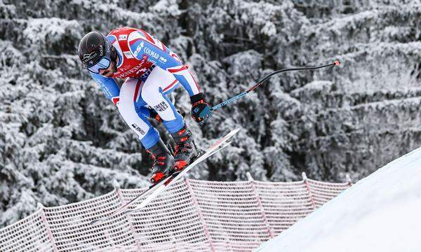 Cyprien Sarrazin auf der Streif. 