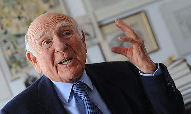 Gerd Bacher im November 2010, kurz vor seinem 85. Geburtstag.