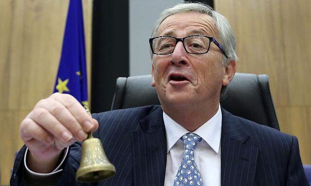 Juncker genießt sein Amt sichtlich