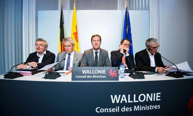 BELGIUM-WALLOON-POLITICS-GOVERNMENT-BUDGET