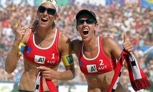 Beach-Volleyball: Schwaiger-Schwestern gewinnen EM-Gold