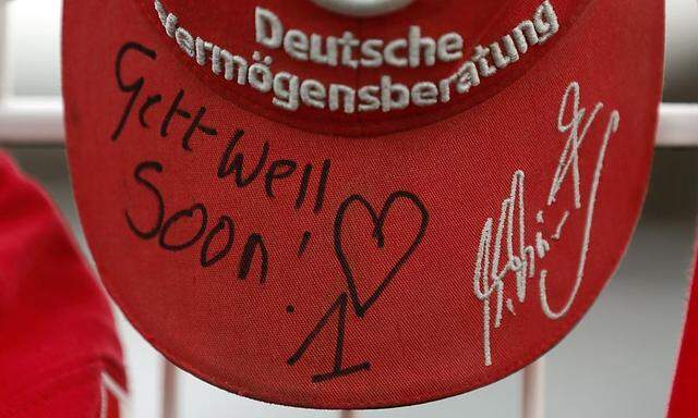 Genesungswunsch für Schumacher