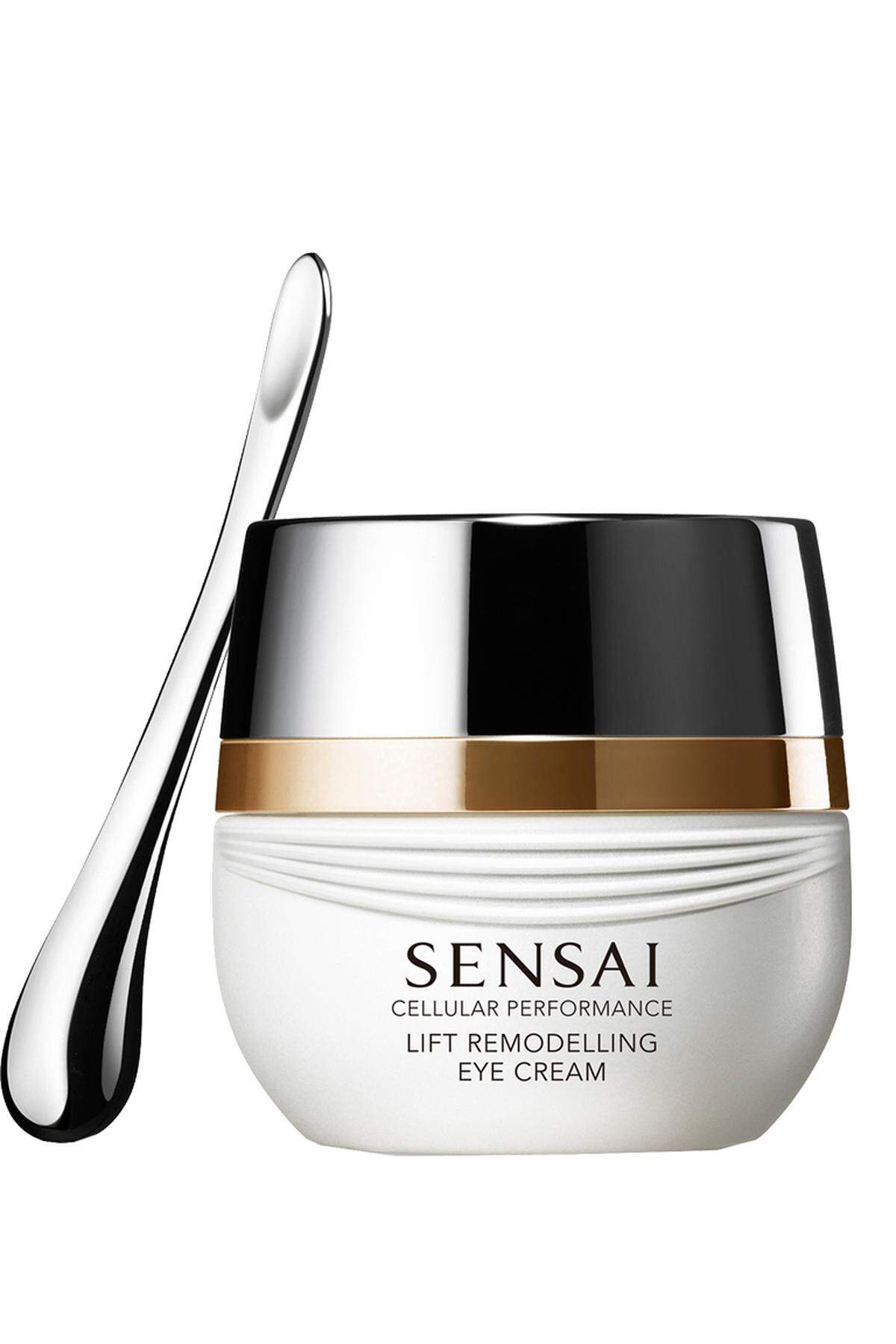 „Lift Remodelling Eye Cream“ von Sensai, 15 ml, 155 Euro, im ausgewählten Fachhandel erhältlich