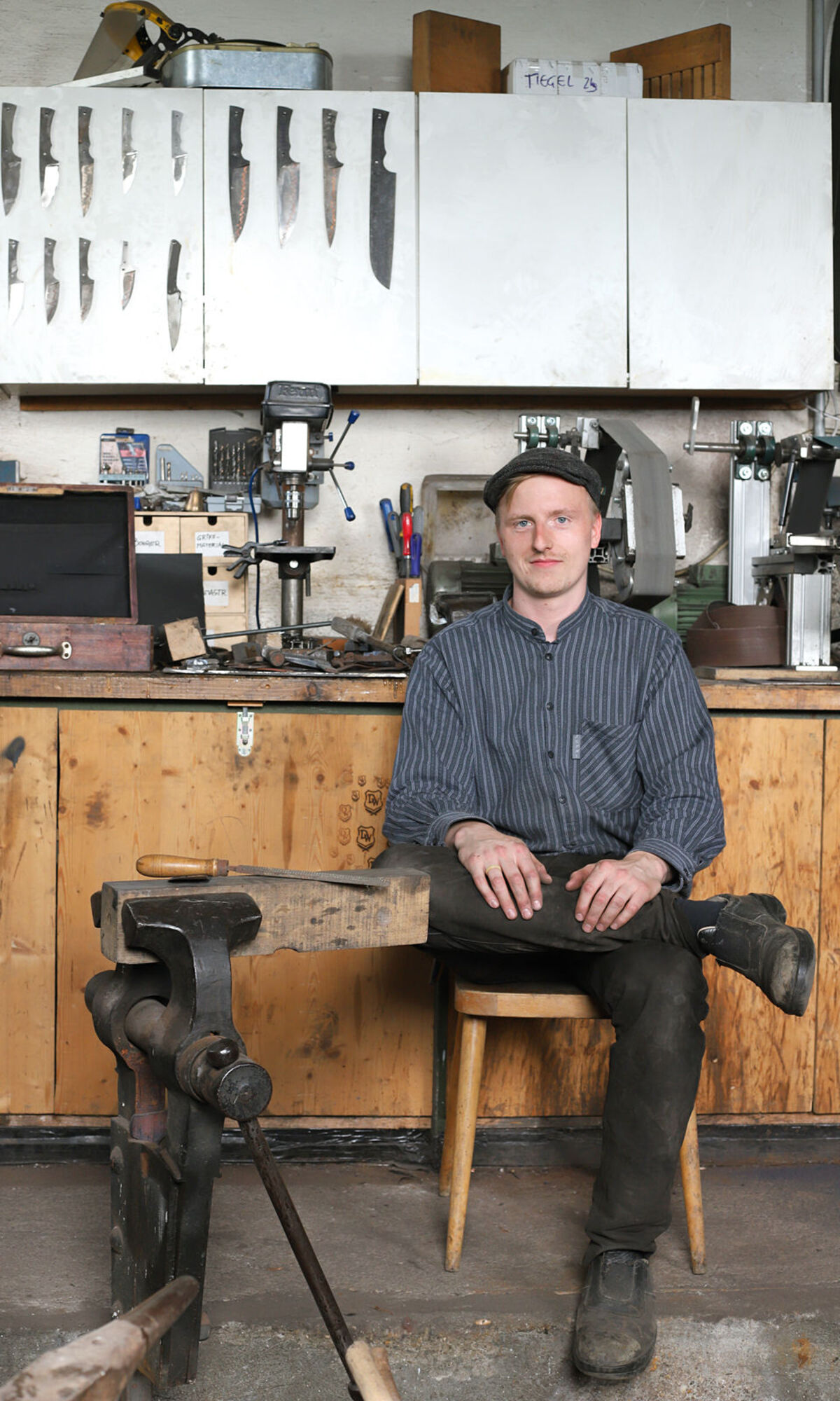 Schmied David Wolkerstorfer, www.messer-schmiede.at