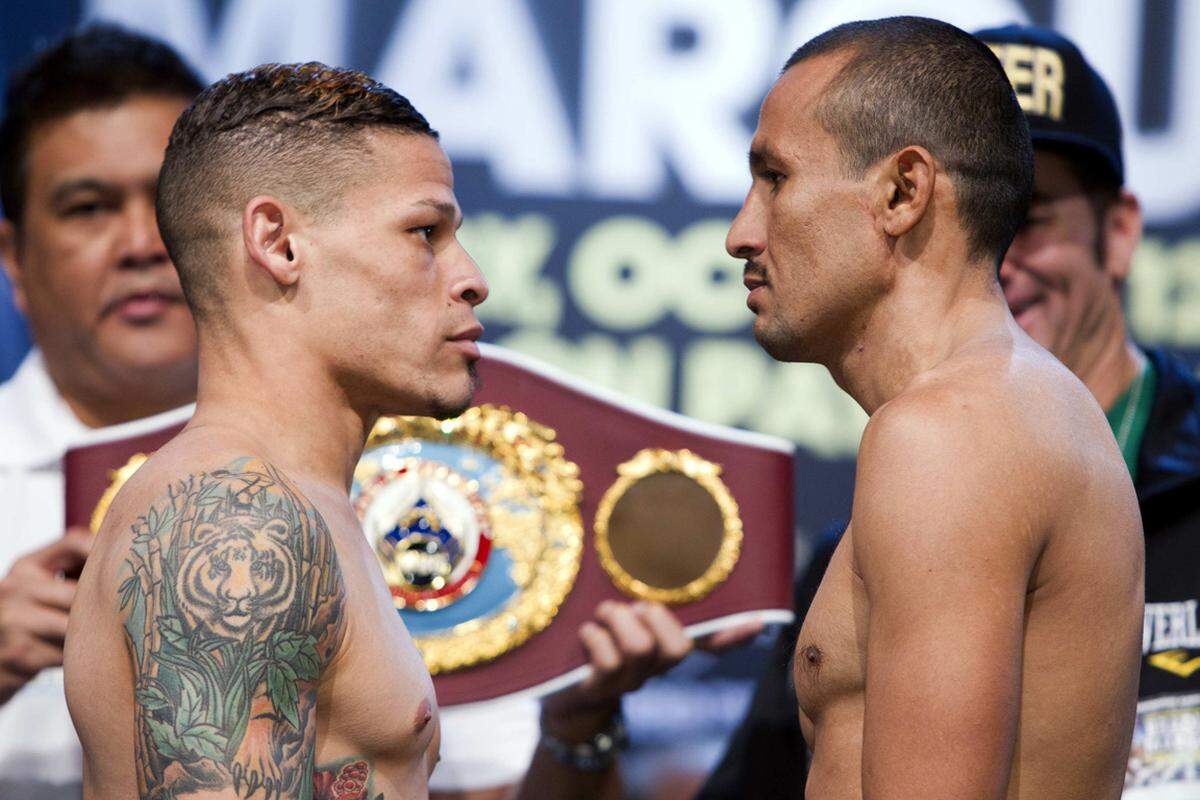 Im Kampf um den vakanten Titel im Federgewicht der World Boxing Organisation (WBO) trat der Puerto Ricaner gegen den Mexikaner Orlando Salido an.