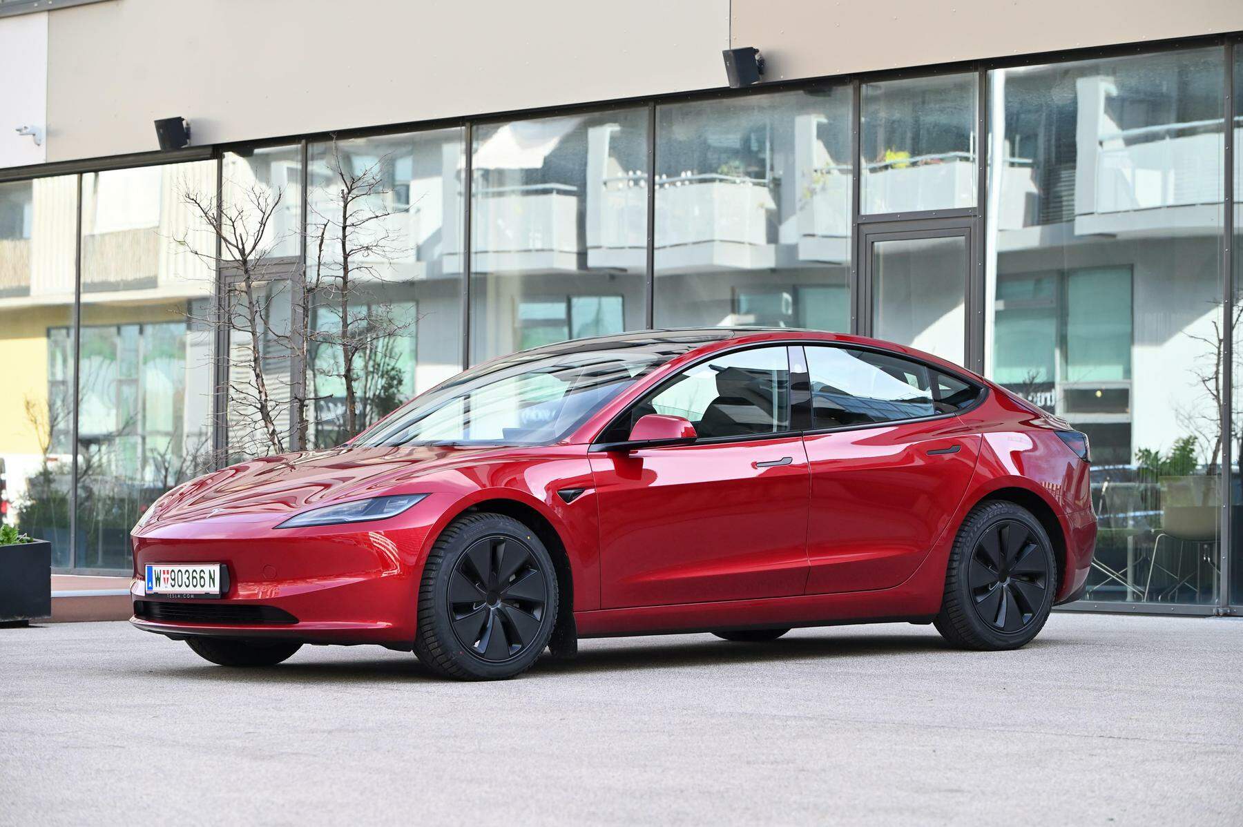 Nokian Winterreifen Tesla Model 3 - Reichweiten-Test 