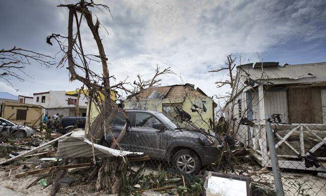 Hurrikan Irma hinterlässt eine Spur der Verwüstung.