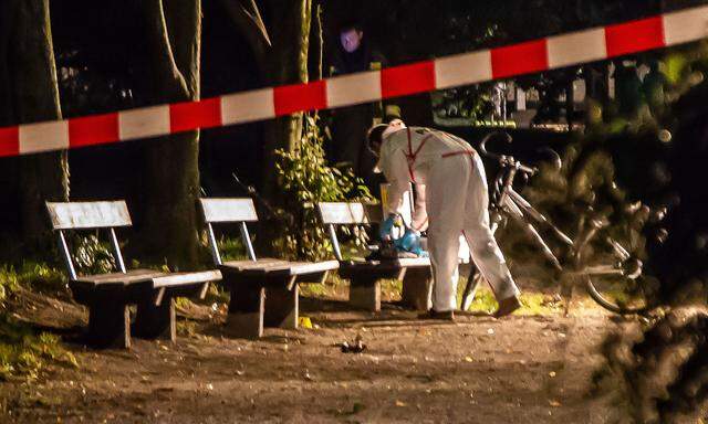 Im Salzburger Dr.-Hans-Lechner-Park kam es zu einer Schießerei