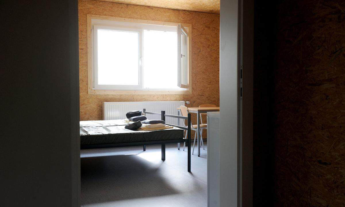 Symbolbild: Blick in ein Wohnhaus für Asylwerber 