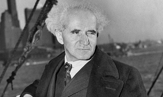 Taugt nicht als Opafigur für heute: David Ben-Gurion, Staatsgründer Israels.