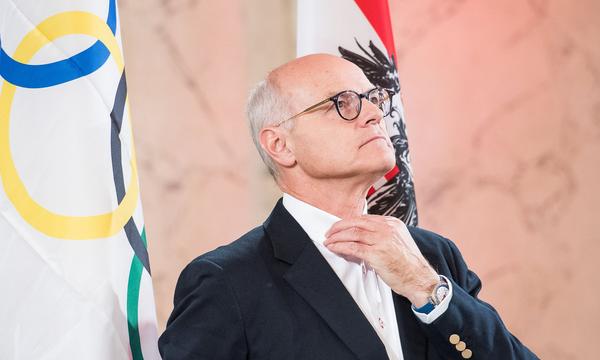 ÖOC-Präsident Karl Stoss ist auf die Winterspiele in Peking gespannt, nicht nur er hofft auf viele Medaillen.