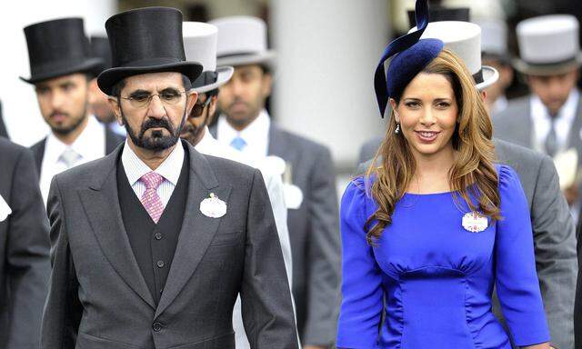 Muhammad bin Raschid Al Maktum und Prinzessin Haya von Jordanien