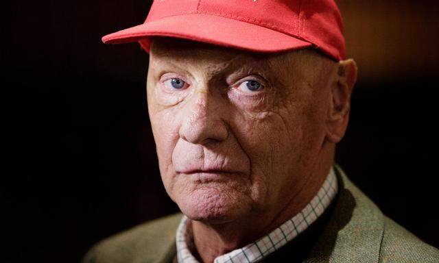 BUCHPRAeSENTATION 'REDEN WIR UeBER GELD' VON NIKI LAUDA