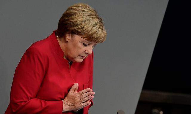 Angela Merkel über den AfD-Erfolg in Mecklenburg-Vorpommern: "Jeder von uns muss sich an die eigene Nase fassen."