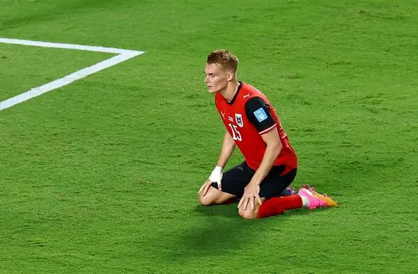 ÖFB-Verteidiger Lienhart war vorübergehend fassungslos. 