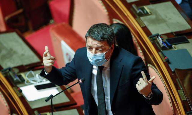 Italiens früherer Premier Matteo Renzi.