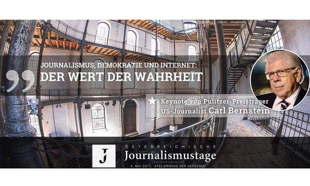 Die vierten Journalismustage finden erstmals im Atelierhaus der Akademie der Bildenden Künste (ehemals Semperdepot) statt.