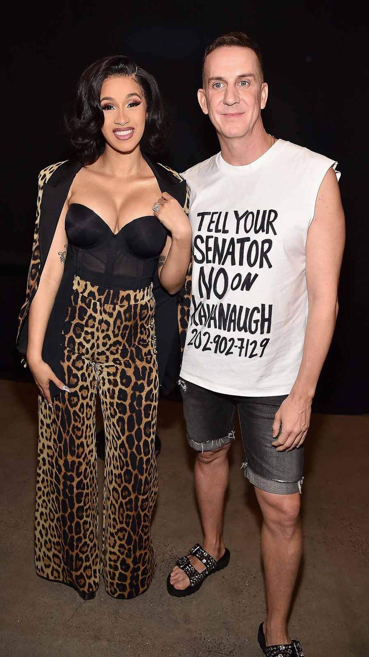 Bei der Fashion Week in New York war die Rapperin in diesem Jahr der einflussreichste Gast. Sie saß Front Row neben Anna Wintour und sah sich Shows von Jeremy Scott (im Bild), Alexander Wang und Christian Siriano an.