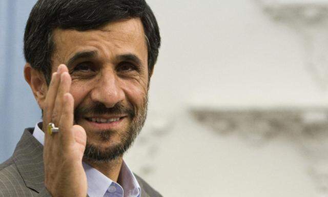 Präsident Mahmoud Ahmadinejad glaubt an 