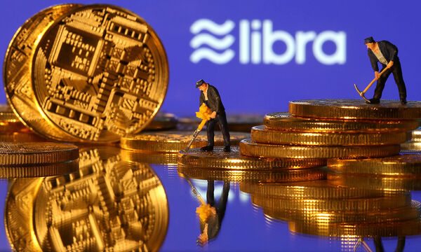FILE PHOTO: Libra logo in illustration picture